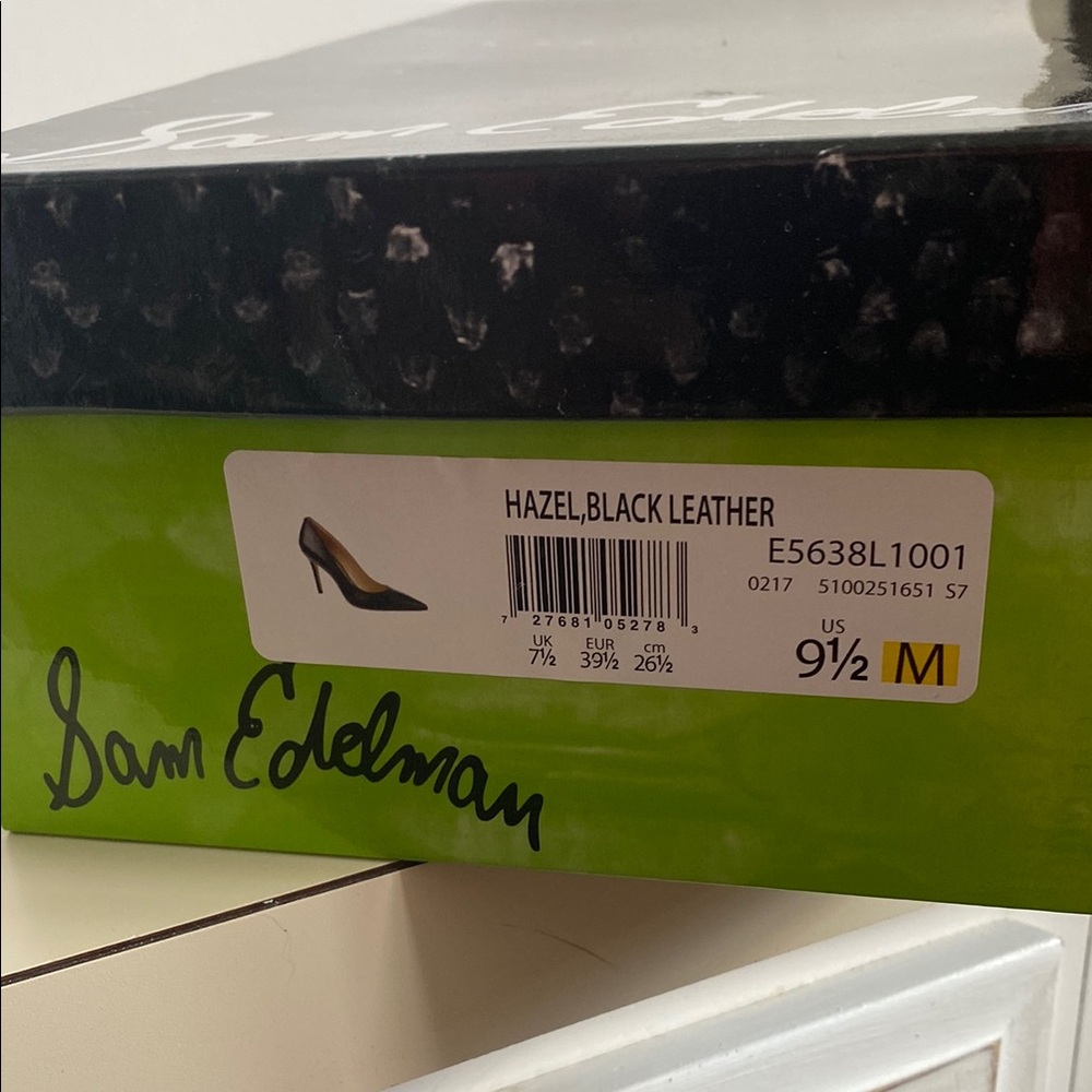Sam Edelman Black 4” Heels Elegant Design